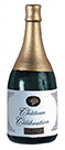 Ballon-Gewicht Champagner-Flasche - 170 Gramm -  für Latex- u. Folien-Ballons