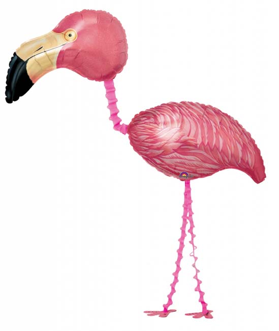 Flamingo als Folien-Ballon
