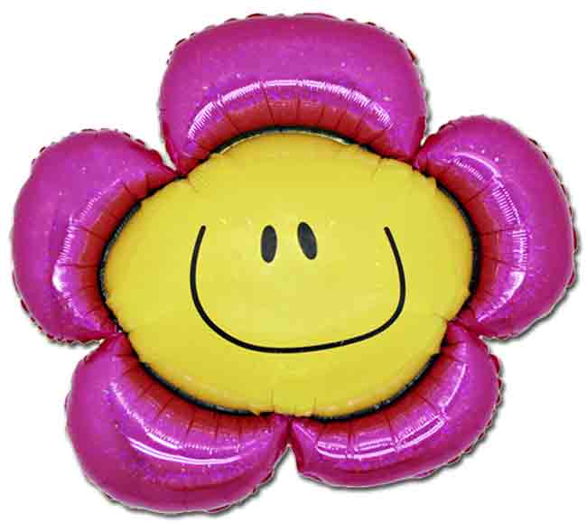 Folien-Ballon in Sonnenblumen Form 90 cm