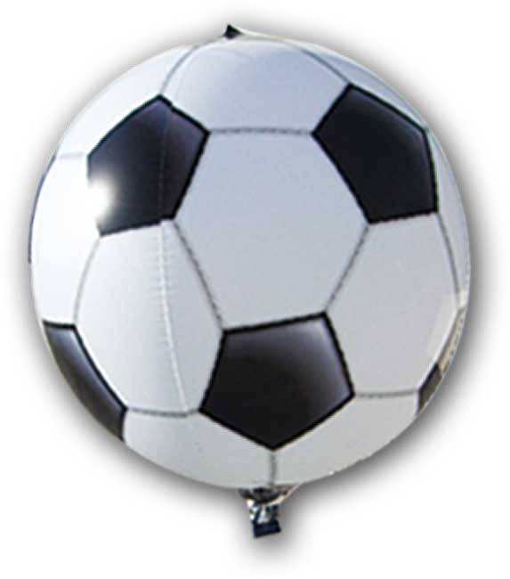 45 cm Fußball Folienballon