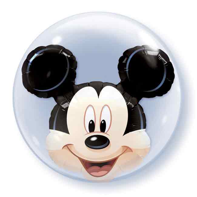 Bubble mit Mickey Mouse Aufdruck