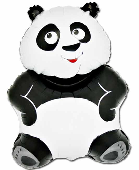 Panda Bär als Folien-Ballon