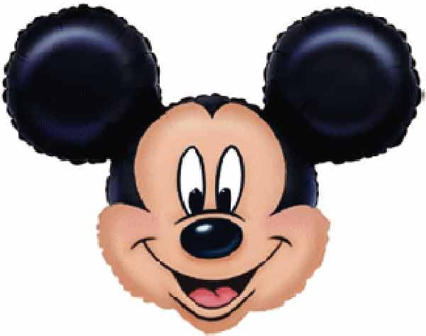 Mickey-Mouse Kopf als Folineballon
