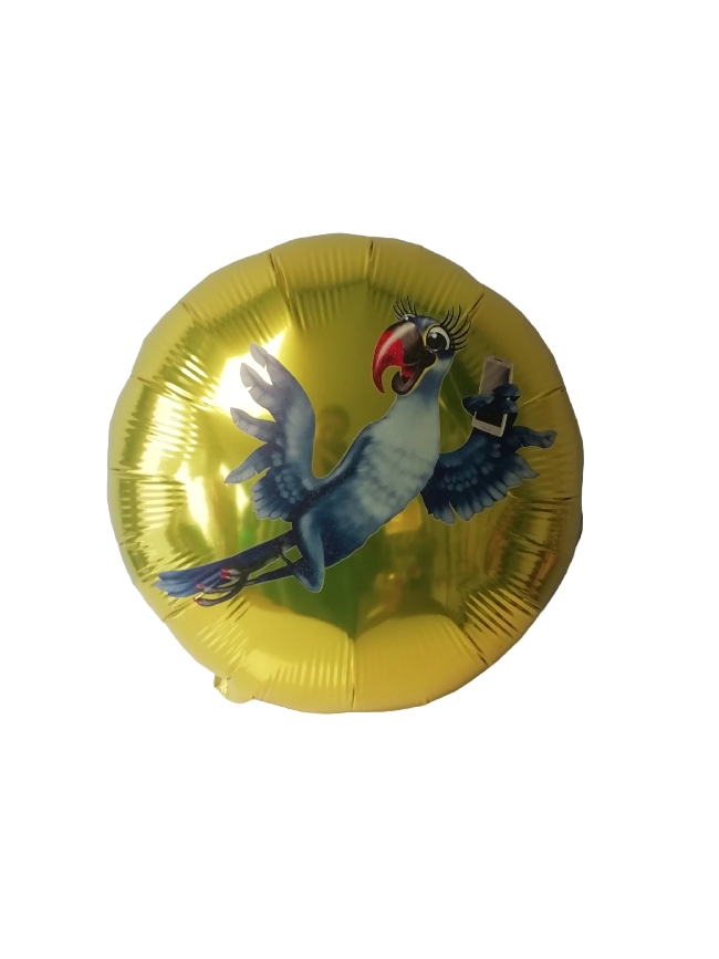 Folien-Ballon 45 cm mehrfarbiger Digital-Druck