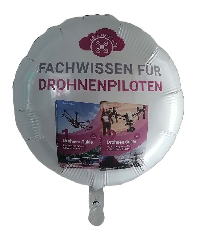 Folien-Ballon 45 cm mit detailliertem mehrfarbigen Druck